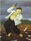 fernando botero Death of Pablo Escobar
