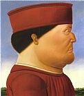 fernando botero Federico Da Montefeltro After Piero Della Francesca
