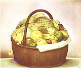 fernando botero Fruit Basket