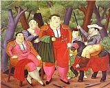 fernando botero Lefty And His Gang