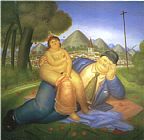 fernando botero Lovers 1