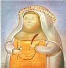 fernando botero Saint Rose of Lima