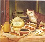 fernando botero Still Life with Green Soup