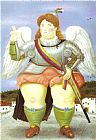 fernando botero The Archangel Gabriel