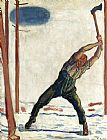 Fernidand Hodler The Woodcutter