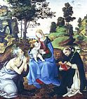 Filippino Lippi Holy Family painting