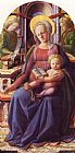 Filippino Lippi Madonna And Child Enthroned with Two Angels