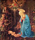 Filippino Lippi Virgin And Child painting