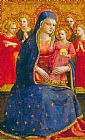 Fra Angelico Madonna And Child With Angels