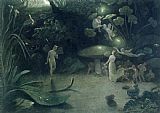 Dream Prints -  Scene from 'A Midsummer Night's Dream by Francis Danby