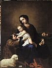 Infant Prints - The Virgin And Child with The Infant St John The Baptist by Francisco de Zurbaran