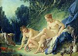Francois Boucher Diana getting out of her bath