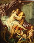Francois Boucher Hercules And Omphale painting