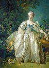 Francois Boucher Madame Bergeret painting