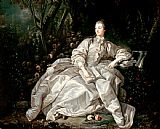 Francois Boucher Madame de Pompadour painting