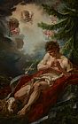Francois Boucher Saint John The Baptist painting