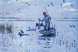 Frank Weston Benson Retrieving Geese