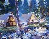 Frank Weston Benson The Camp