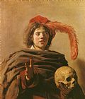 Boys Prints - Boy with a Skull by Frans Hals