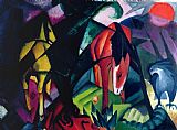 Franz Marc Horse and Eagle