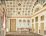 The Chinese Room in The Royal Palace, Berlin Paintings - The Dressing Room of King Ludwig I at The Munich Residence Palace by Franz Xaver Nachtmann