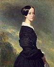 Franz Xaver Winterhalter Portrait of Francisca Caroline de Braganca