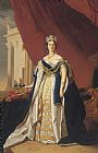 Franz Xaver Winterhalter Portrait Of Queen Victoria In Coronation Robes painting
