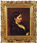 Franz Xavier Winterhalter Study of a Girl in Profile