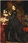 Frederic Leighton Mrs. James Guthrie painting