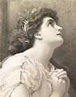 Frederic Leighton Faith painting