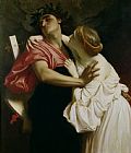 Frederic Leighton Orpheus and Euridyce painting