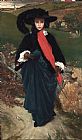 Frederic Leighton Portrait of May Sartoris painting