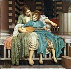 Frederic Leighton The Music Lesson
