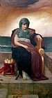 Frederic Leighton The Tragic Poetess painting