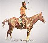 Frederic Remington A Cheyenne Brave