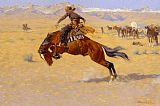 Frederic Remington A Cold Morning On The Range