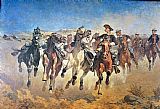 Frederic Remington Troopers Moving