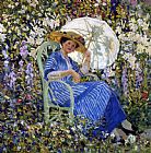 Frederick Carl Frieseke In the Garden