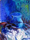 Frederick Luff Blue Vase