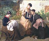 Frederick Richard Pickersgill A Honiton Lace Manufactory