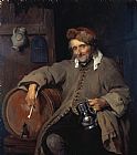 Gabriel Metsu The Old Drinker painting