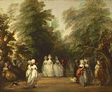 Gainsborough, Thomas The Mall in St. James's Park painting