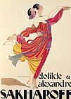 Pair Prints - Clotilde And Alexandre Sakharoff by George Barbier