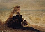 George Elgar Hicks On The Seashore