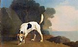 George Stubbs Foxhound on the Scent painting