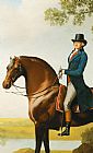 George Stubbs Portrait Of Warren Hastings Small Full Length On His Celebrated Arabian painting