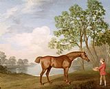George Stubbs Pumpkin with a Stable-Lad painting