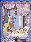 Georges Barbier Bedroom Scene From Les Liaisons Dangereuses by Pierre Choderlos De Laclos Published 1920s