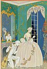 Georges Barbier Illustration For 'fetes Galantes'