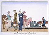 Georges Barbier The Allies In Versailles